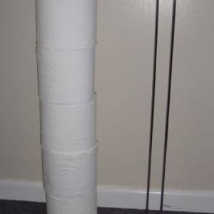 Toilet Roll holder Chrome Stores up to 5 rolls 55cm 40306