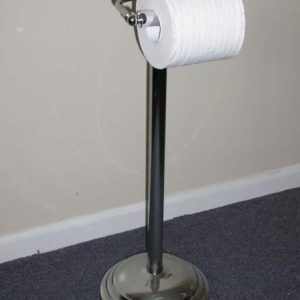 Toilet Roll holder Free standing chrome 40594