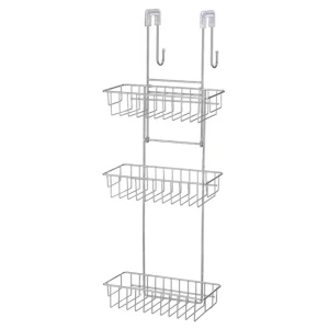 Shower Caddy 3 Tier large baskets Chrome 1752
