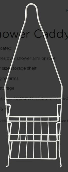 Shower Caddy medium poly coated 1760