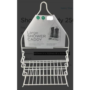 Shower Caddy large poly coated 1761