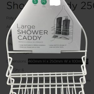Shower Caddy large poly coated 1761