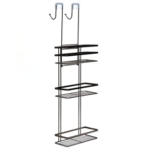 Shower Caddy Over Screen 3 Tier Black
