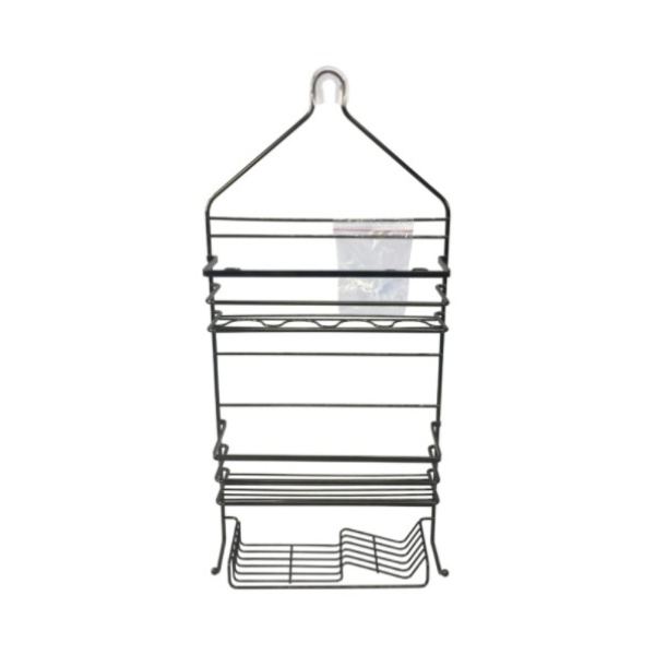 Shower Caddy Large with hook Black 1782