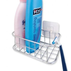Shower Caddy Single Shelf Flanned HolderSupastik 40593