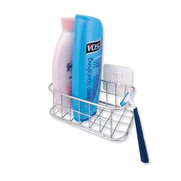 Shower Caddy Single Shelf Flanned HolderSupastik 40593