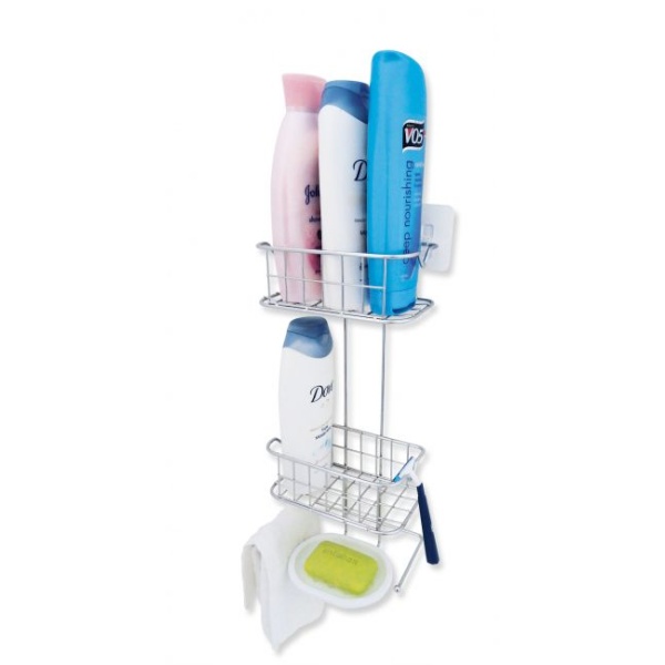 Shower Caddy Small 2 shelf Supastik