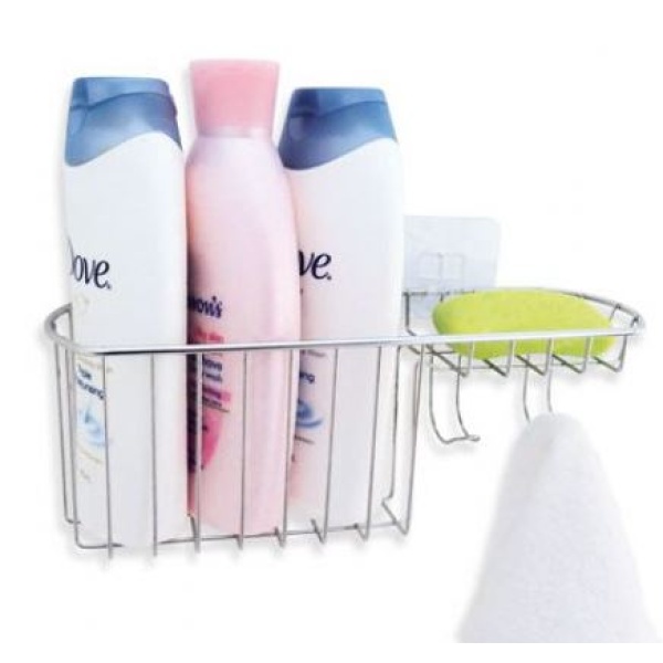 Shower Caddy wall and soap dish Supastik 40605