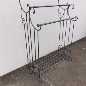 Towel Rack Large Pewter 62x31x92cm M224