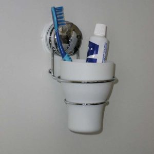 Tumbler Tooth Brush holder Suction 40278