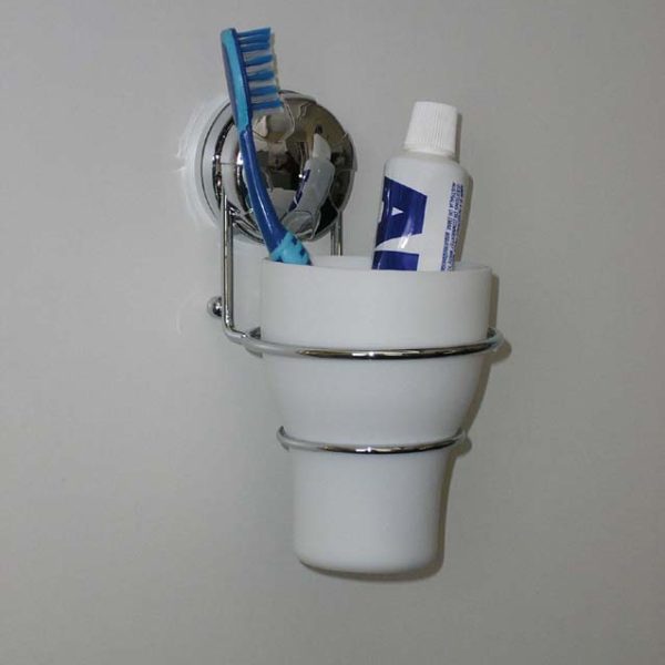 Tumbler Tooth Brush holder Suction 40278