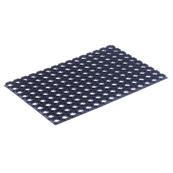 honeycomb rubber o ring mat 60x40cm 22354