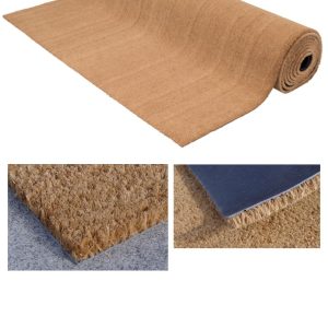 Coir matting 17mm x 2m wide sold by sq m 2682