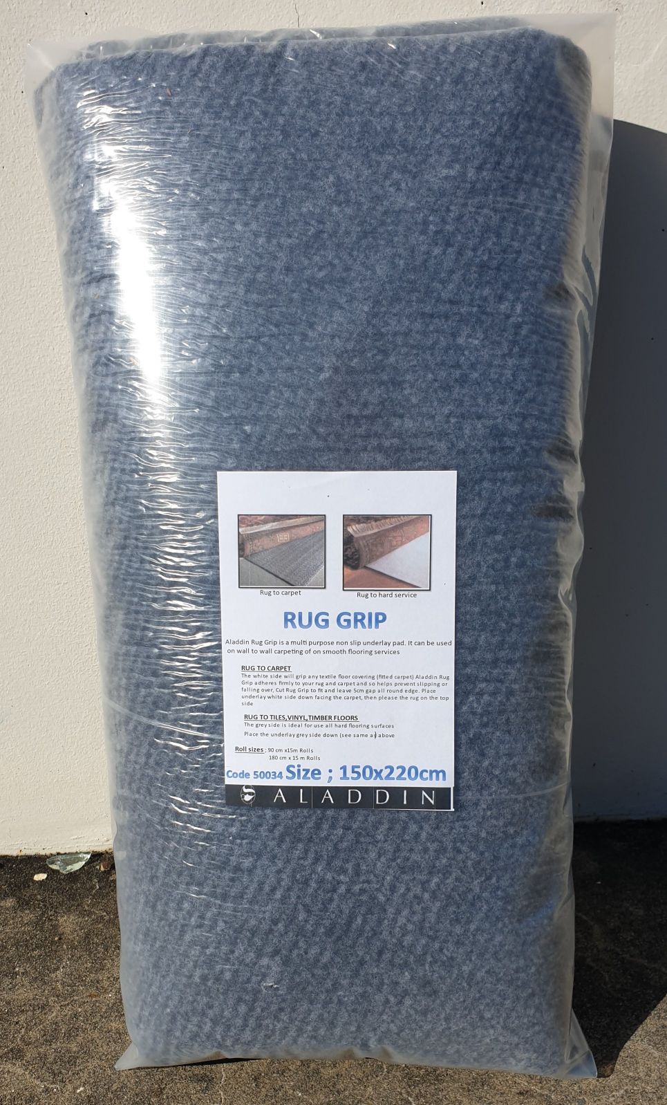 Rug Grip Bag 160x220cm
