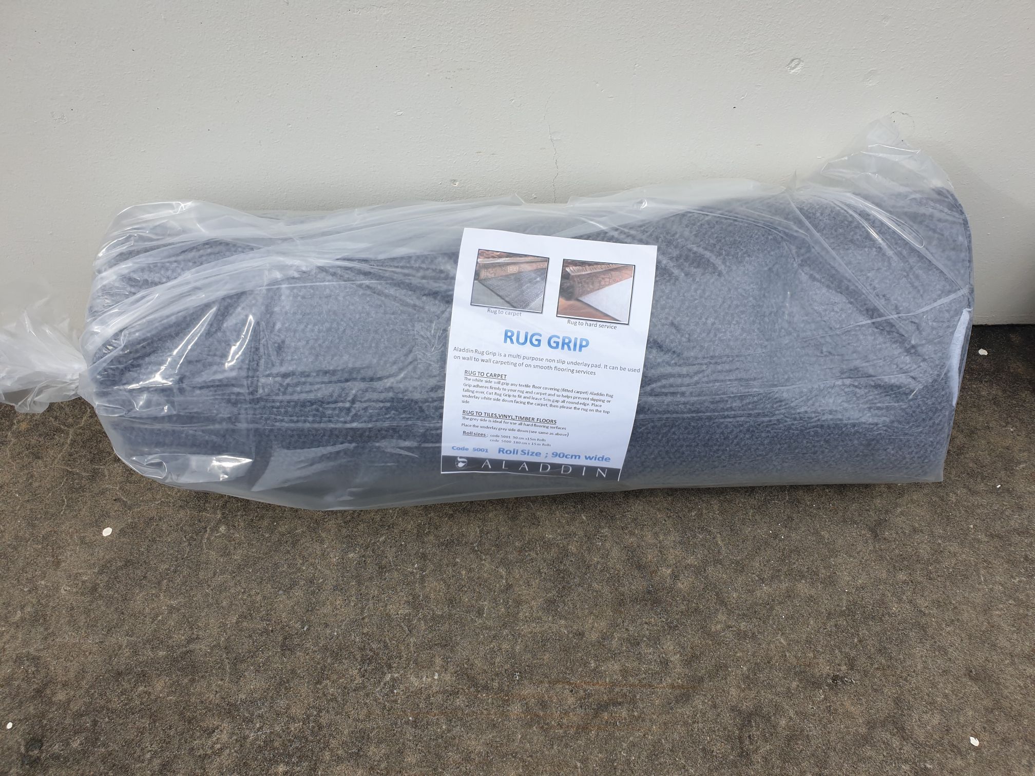 Rug Grip 183cm wide cut length