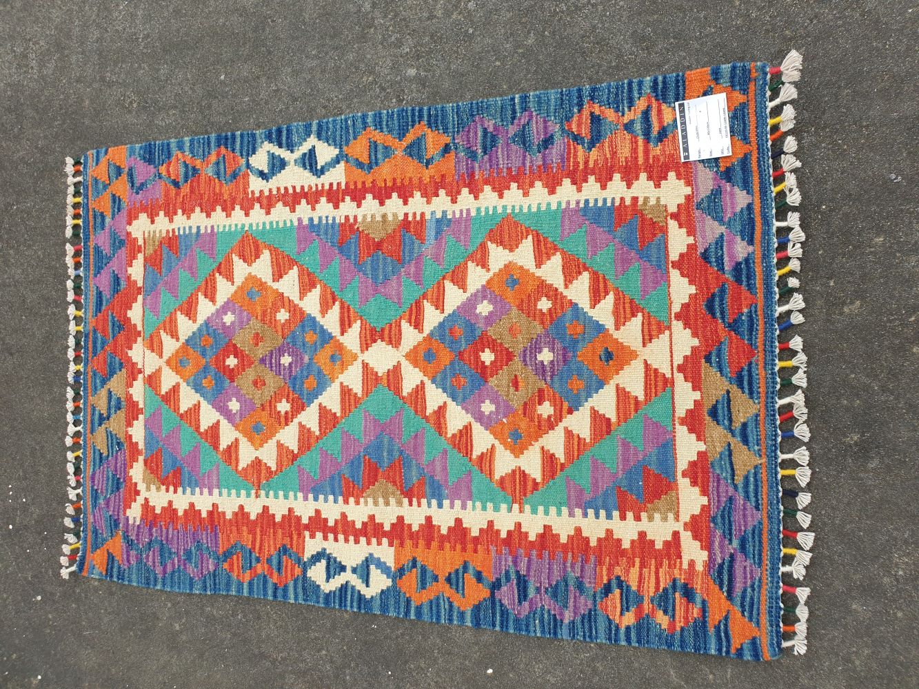 Kilim Afghan Chobi 80x120cm 1603
