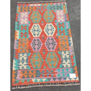 Kilim Afghan Chobi 100x150cm 1606