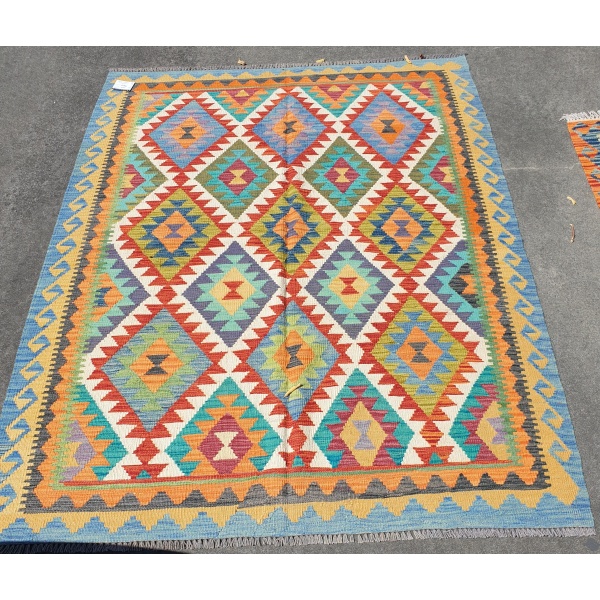 Kilim Afghan Chobi 150x200cm 1701