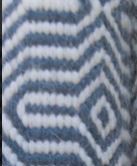 Flatweave Puzzle 160x230cm Denim mid