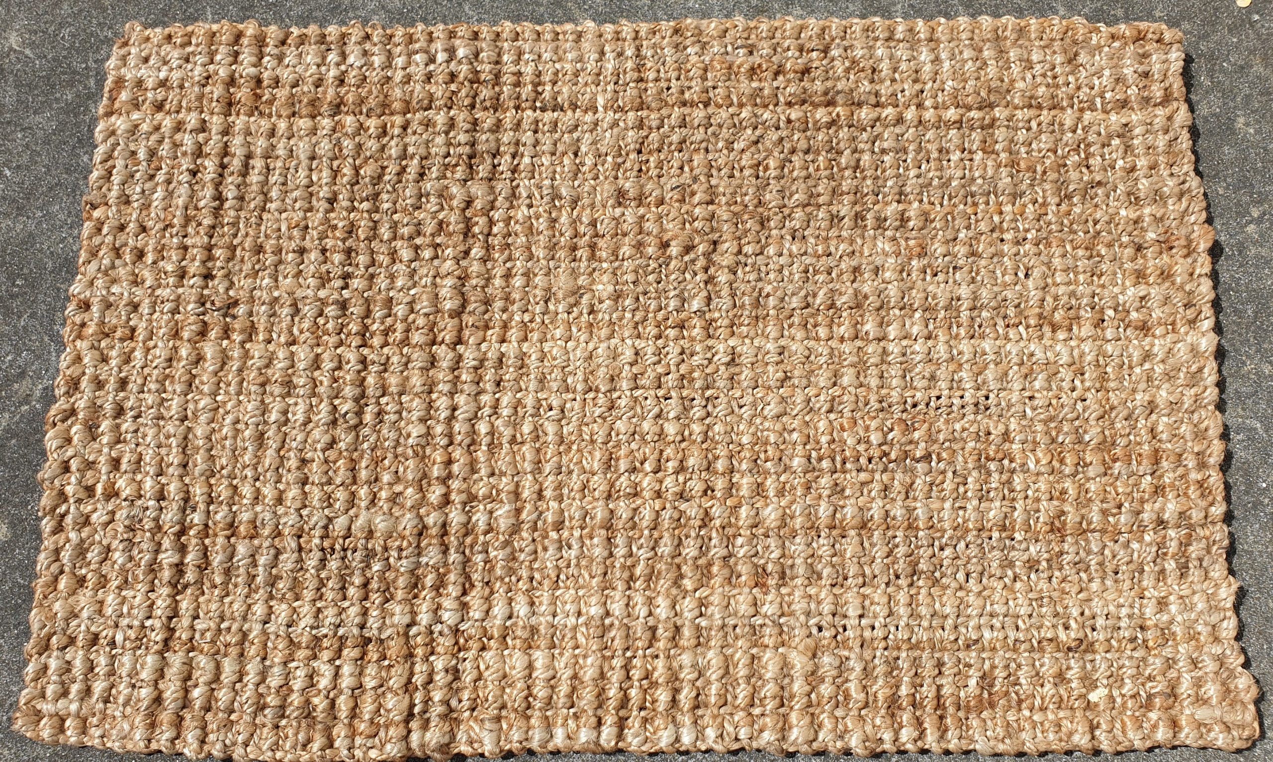 Jute Boucle natural 250x350cm