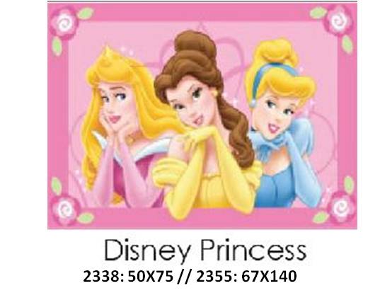 Princess Disney Kids Mat 50x75cm 2338