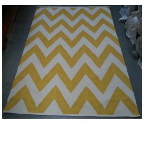 Cheveron 160x230cm Mustard Ivory 37049