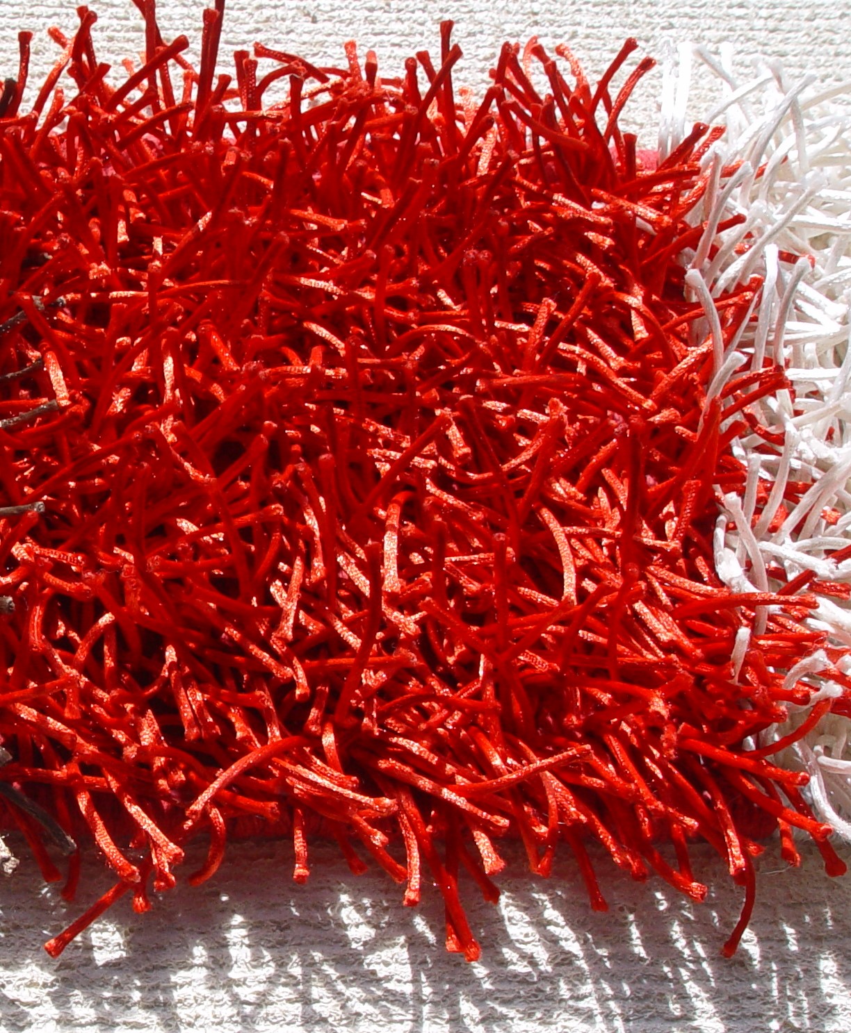 Retro Shag 200x250cm Arresting Red Orange 36010