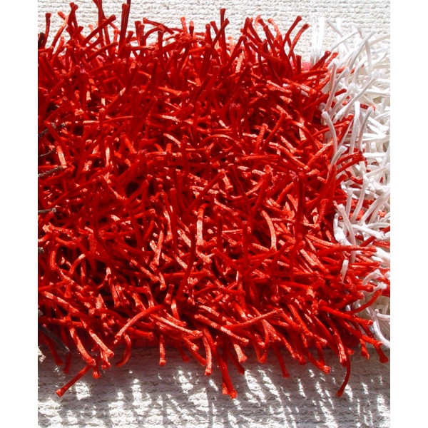 Retro Shag 200x250cm Arresting Red Orange 36010