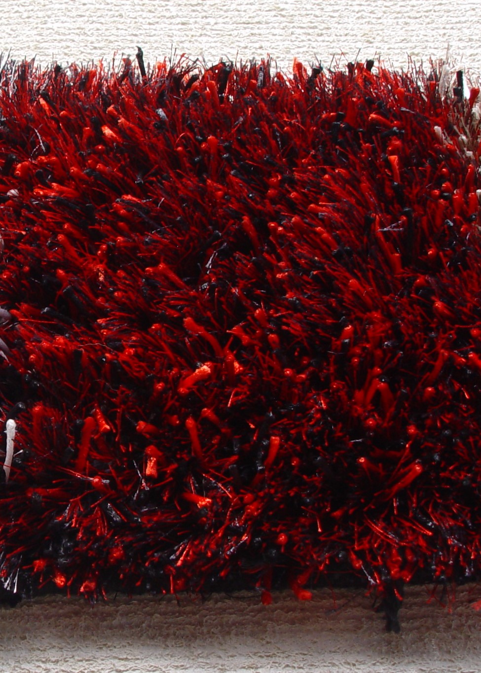 Sterling Shag 240x330cm Red Black 36005