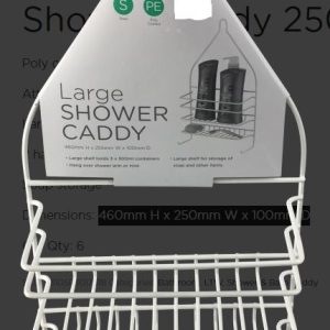 Shower Caddy large poly coated 2038