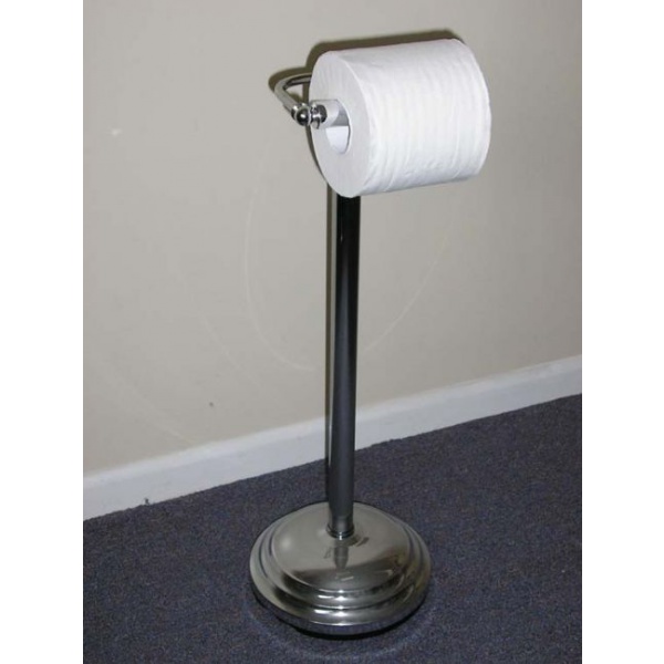 Toilet Roll holder Free standing Stainless S 40594