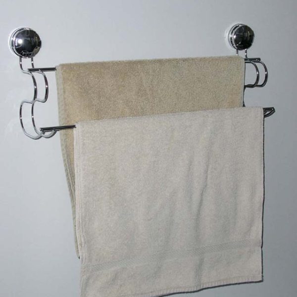 Towel Rail Suction Chrome 500mm 40270