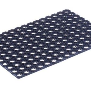 honeycomb rubber o ring mat 60x40cm 22354