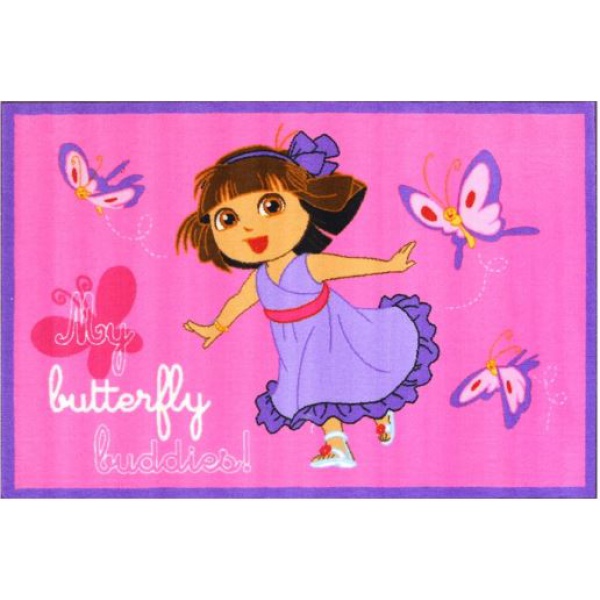 Dora Butterfly Buddies Kids Mat 100x150cm 2504
