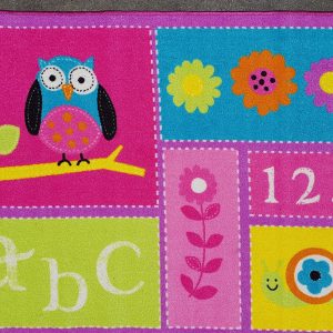 Owl ABC Kids Mat 100x130cm 2569