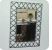 Mirror Lattice Black 57 x 79 cm M508