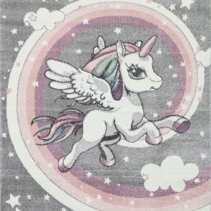 Happy Feet Unicorn rainbow 120x170cm 22392 095