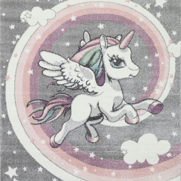 Happy Feet Unicorn rainbow 120x170cm 22392 095