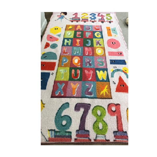 ABC Kids Numbers Grey 100x150cm