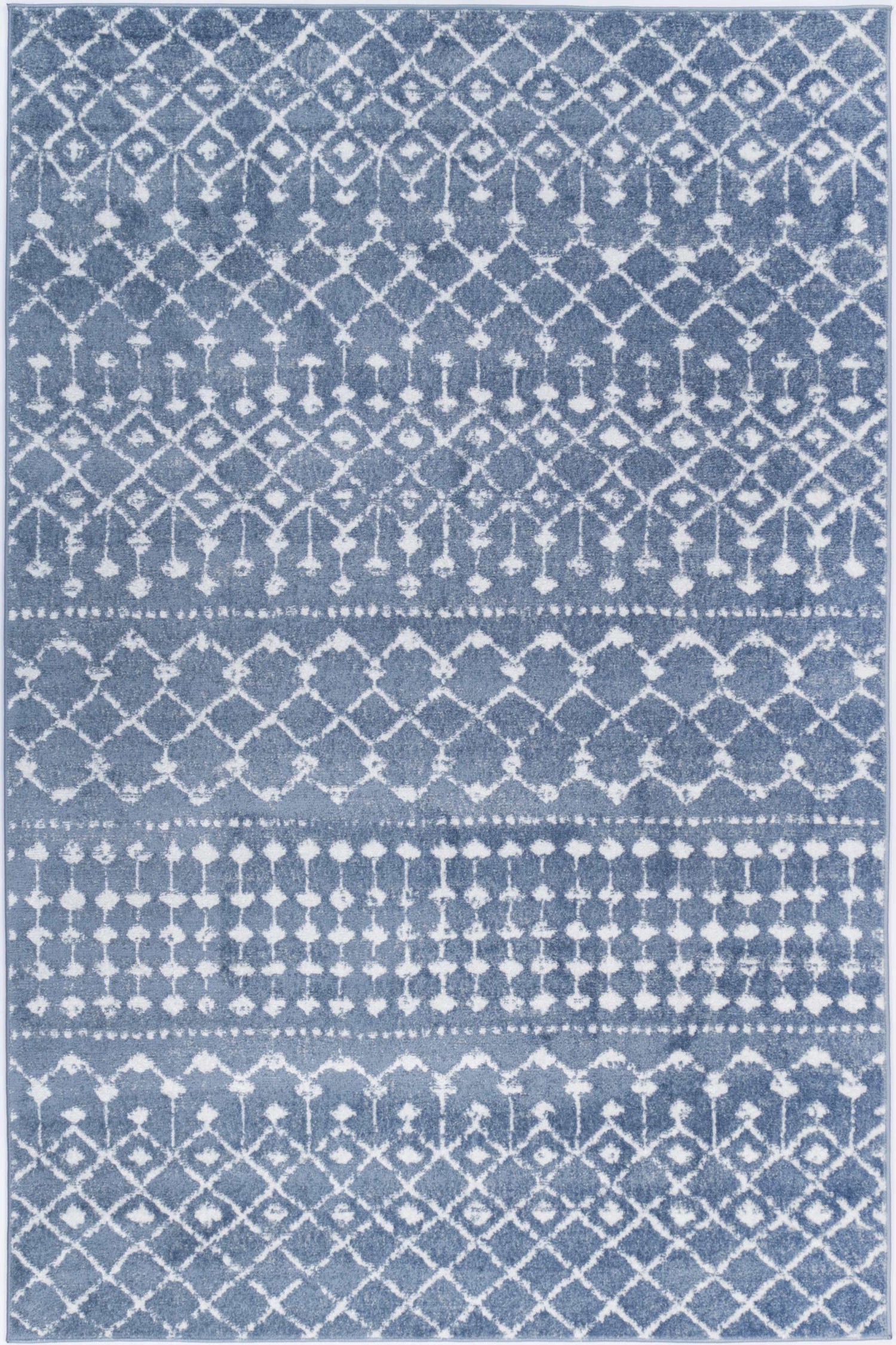Bergen 160x230 Berg4 Blue White 8424A L2927