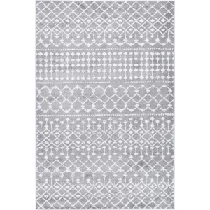 Bergen 200x290 Berg5 Grey White 8424A 12947