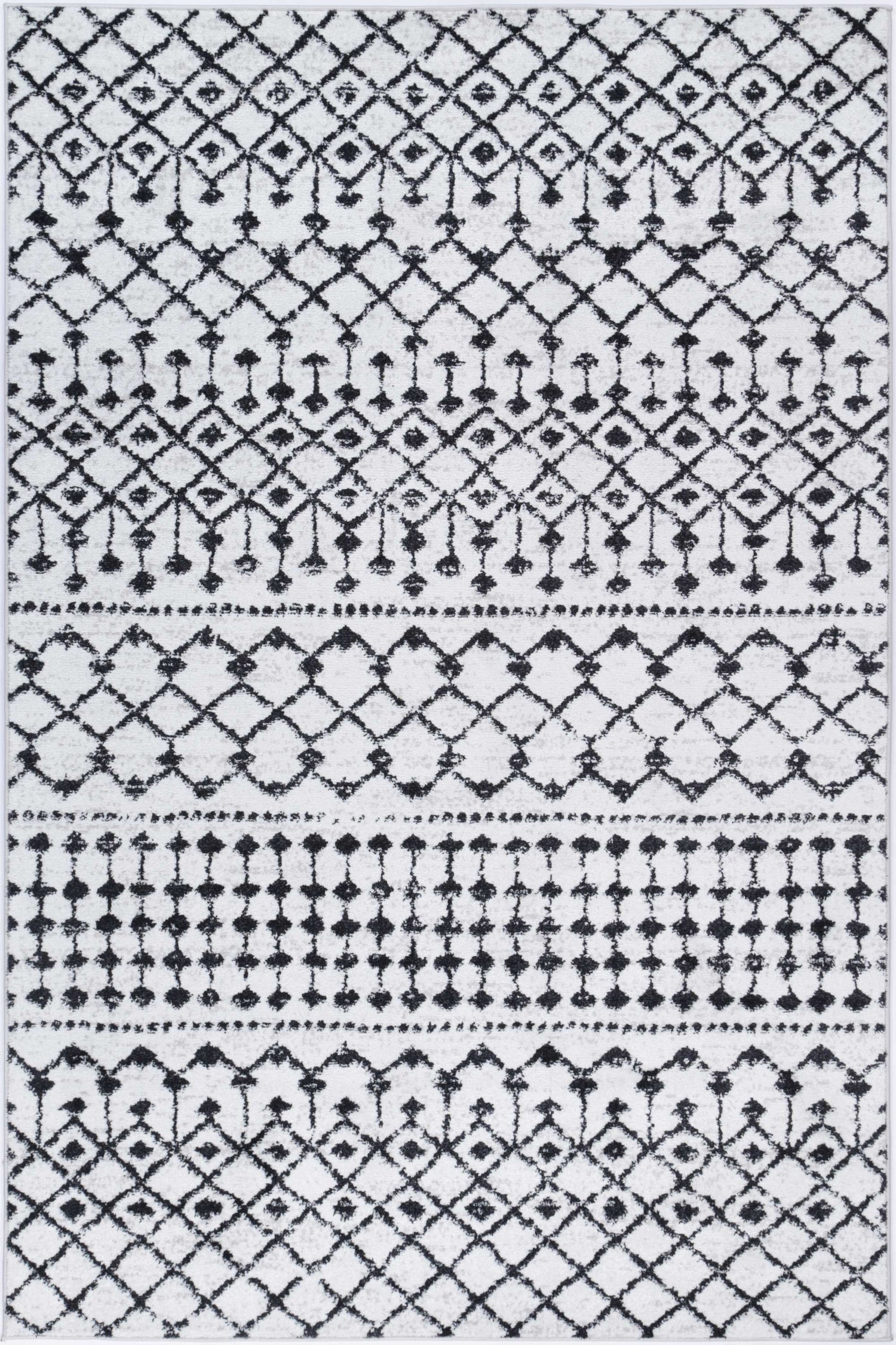 Bergen 80x150 Berg6 Black White 8424A L2971