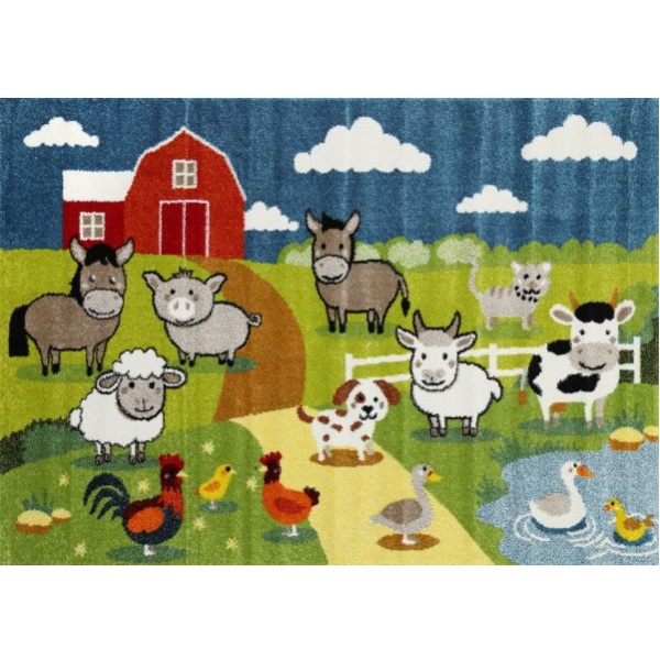 Happy Feet Farmyard 120x170cm 19574-040