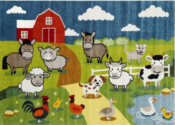Happy Feet Farmyard 120x170cm 19574-040