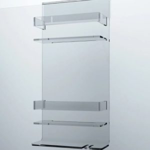 Mensola Acrylic Shower Caddy 600x250x120x8mm