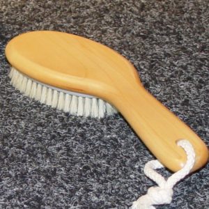 Body Brush short handle Natural Laquer 85193