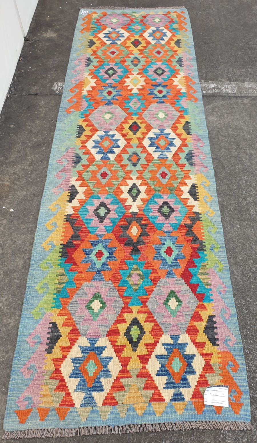Kilim Afghan Chobi  80x300cm 1717
