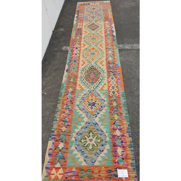 Kilim Afghan Chobi 80x400cm 1745
