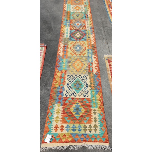 Kilim Afghan Chobi 80x400cm 1747
