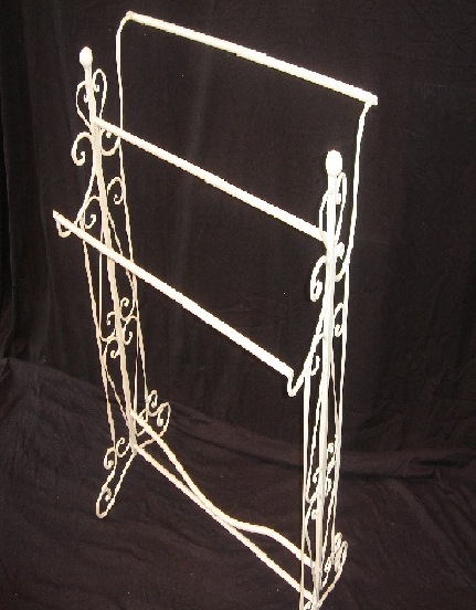 Towel Rail Cream 41x36x90cm